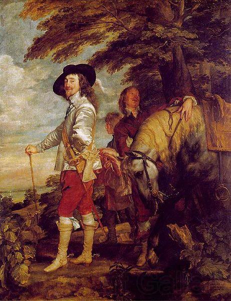 Anthony Van Dyck King Charles I Germany oil painting art